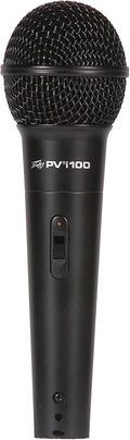 Peavey PVi 100 XLR Dynamic Cardioid Microphone with XLR Cable, 8.50 x 3.80 x 10.50 inches (577800)