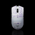 Grip Tape for Razer Viper V3 Pro & V4 Pro - Anti-Slip,Enhanced Control, Sweat Resistance,Improves FPS Gaming Grip & Mouse Protection [Pre-Cut] EVA White Purple