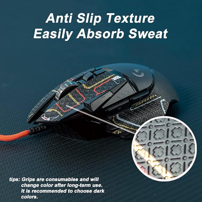 Grip Tape for Lamzu Maya X - Anti-Slip,Enhanced Control, Sweat Resistance,Improves FPS Gaming Grip & Mouse Protection [Pre-Cut] CS Pink 0.3mm