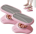 2 PCS Foot Rest for Under Office Desk Multifunctional Foot Stool Toilet Stool Squat Adult Portable Non-Slip Potty Step Stool Improve Squatting Posture Exercising Relax Legs and Abdomen（Pink）