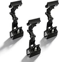 3pcs Sign Clips Clip Holder Sign Holder Clip Paper Holder for Table Top Clip On Sign for Paper Holder Computer Monitor Handy Artist Supplies Holder(Black)