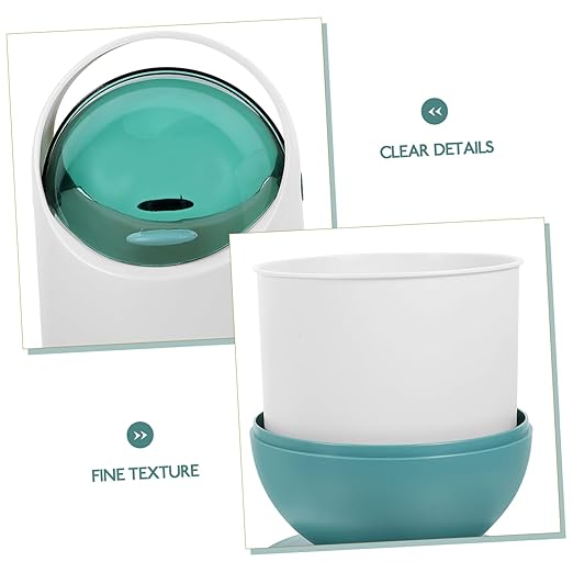 Trash Can Desktop Wastebasket for Versatile Slim Garbage Bin for Bathroom and Countertop Creative Portable Trash Container