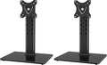 MOUNTUP Monitor Stand for Desk, Freestanding Monitor Mount Fits 13-32 inch Screen up to 17.6 lbs, Screen Stand with Swivel, Height, Rotation Adjustment, VESA Mount 100 x 100mm, 75 x 75mm (Pack of 2)