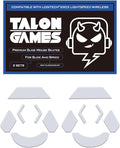2Sets of TALONGAMES Rounded Curved Edges Mouse Skates Feet Compatible with Logitech G903 Gaming Mouse Feet Replacement,0.8mm,Pure PTFE Material with Super Smooth Glide Pads