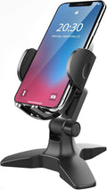 APPS2Car Heavy Duty Phone Stand - Adjustable Desktop Holder for Video Calls, Compatible with 4.7-6.8" Smartphones & Thick Cases, Perfect for Home Office