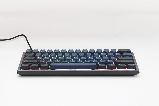 Ducky One 3 Mini Pro Nazca 8K 60% Hotswap RGB Triple Shot PBT Mechanical Keyboard - Cherry MX2A Red