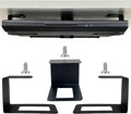 AUXPhome (3) Laptop Holder Under Desk Laptop Mount Organizer Rack Storage Shelf, Add On Under Table Laptops, Keyboard, Routers, Modems, Cable Box, Network Switch & More, Desk Accessories