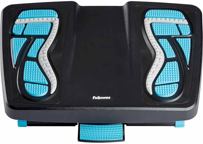 Fellowes Energizer Foot Support (8068001), Blue, Charcoal, Grey
