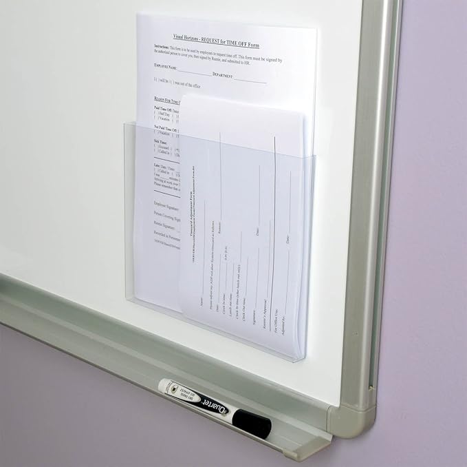 StoreSMART® - Literature Holder with Magnetic Back - Letter-Size - 25-Pack - LHMAG-25