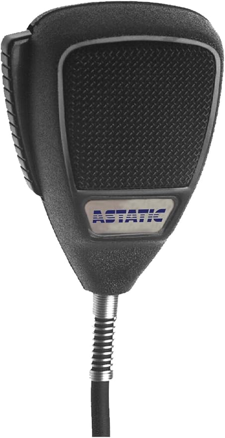 CAD Audio Astatic 611L Omnidirectional Dynamic Palmheld Microphone with Talk Switch, black