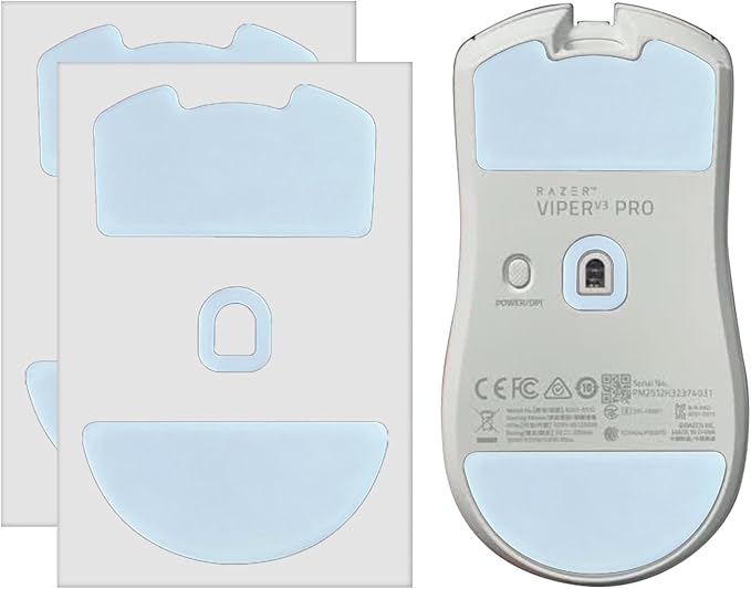 X-Raypad Jade & Obsidian Ultra Series Mouse Skates (Jade Ultra, fits Viper V3 Pro)