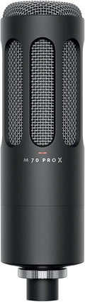 beyerdynamic M 70 PRO X Dynamic Broadcast Microphone for Streaming and podcasting with XLR Connector incl. pop Filter and Shock Mount