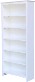 International Concepts Shaker Bookcase - 72" H White