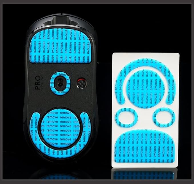 V2 Mouse feet for ROG Harpe ACE AIMLRB Edition | Smooth Glide | Rounded Edges | Anti-Dust | Pro Gamer Approved - 0.7mm Pure PTFE Gaming Upgrade Skates (2-Pack)