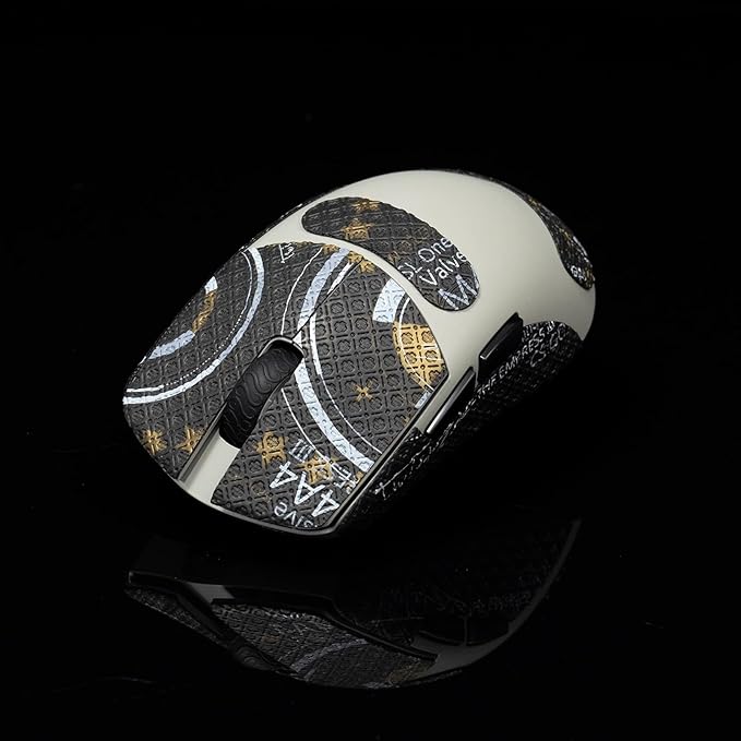 Grip Tape for Lamzu Maya X - Anti-Slip,Enhanced Control, Sweat Resistance,Improves FPS Gaming Grip & Mouse Protection [Pre-Cut] M4A4 0.4mm