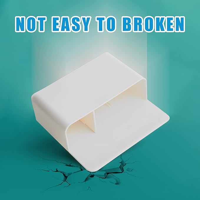 noonebutyou 2 Pcs Magnetic Marker Holder Wall Mount Marker Caddy Pencil Holder for Dry Erase Whiteboard Fridge, Self Adhesive Marker Pen Holder for Home Office School (White&LL)