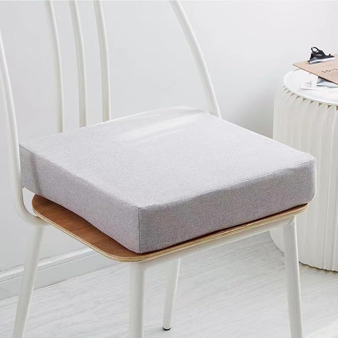 Cushion Pads 16x16x2inch Pain Relief Foam Seat Pad ，Thicken Breathable & Washable Cover,for Wheel Chair Car Seat,Office Chair