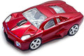 Wireless Sports Car Shaped Mouse Computer Mice Optical 2.4GHz with Headlight 1600DPI for PC Laptop MAC (Red)