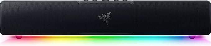Razer Leviathan V2 X: PC Soundbar with Full-Range Drivers & Base Station V2 Chroma: Chroma RGB Lighting - Non-Slip Rubber Base - Designed for Gaming Headsets - Classic Black