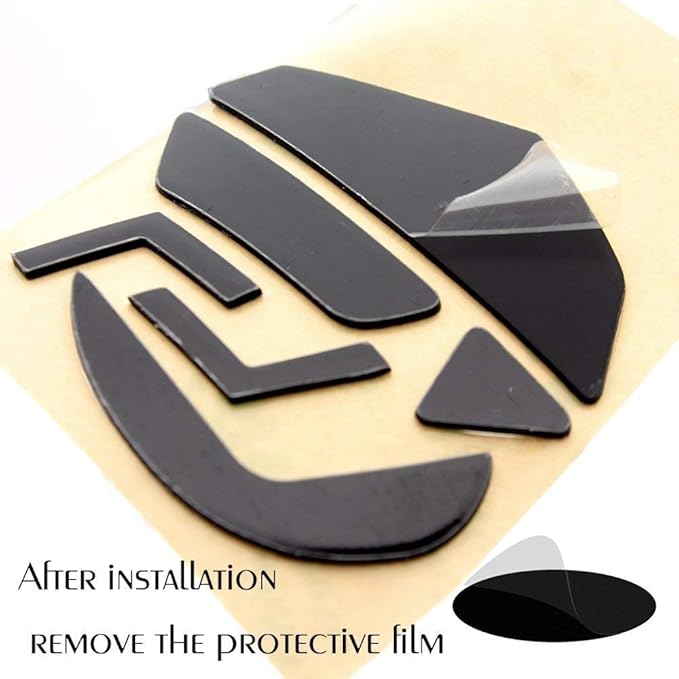 AQIDAP Mouse Skatez/Feet for Logitech Gaming Mouse (2 in 1 Feet + Anti-Slip Tape)