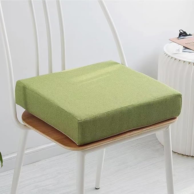 Kitchen Chair Cushions 20x20x2inch Pain Relief Foam Seat Pad ，Thicken Breathable & Washable Cover,for Wheel Chair Car Seat,Office Chair