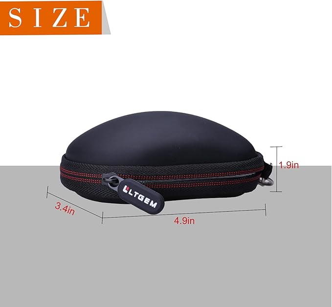 L LTGEM EVA Hard Case for Razer Orochi V2 & Logitech G705 Mobile Wireless Gaming Mouse - Travel Protective Carrying Storage Bag