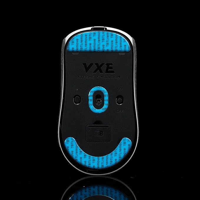 V2 Mouse feet for VGN VXE R1 | Smooth Glide | Rounded Edges | Anti-Dust | Pro Gamer Approved - 0.7mm Pure PTFE Gaming Upgrade Skates (2-Pack)