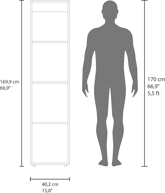 White Storage Cabinet with Mirror Full-length mirror on the door adds convenience for quick outfit checks and full-body views positioned directly beside hanging garments and shelves Quick-access sto