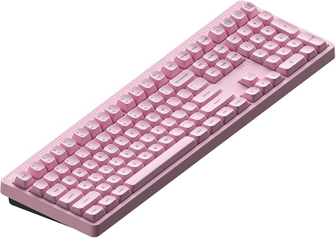 nuphy Node100 Wireless Mechanical Keyboard, Hot Swappable Custom Bluetooth Keyboard, 109 Keys Computer Gaming Keyboards, Supports Touch Gestures, PBT Keycaps, RGB Backlit, Bluetooth/2.4GHz/USB-C