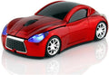 MGbeauty Sports Car Mouse Wireless Mouse Computer Mice Laptop Optical Gaming Mouse Red (Red)