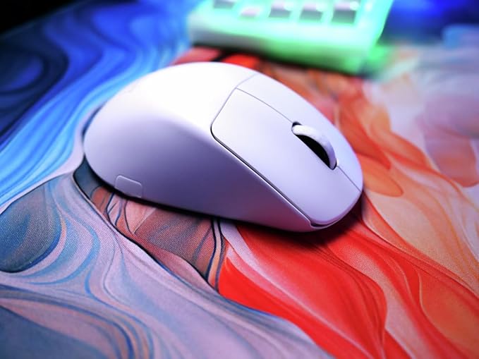 CHERRY XTRFY M64 Wireless | Ultra Light Ergonomic Gaming Mouse (M64 Pro 8K, White)