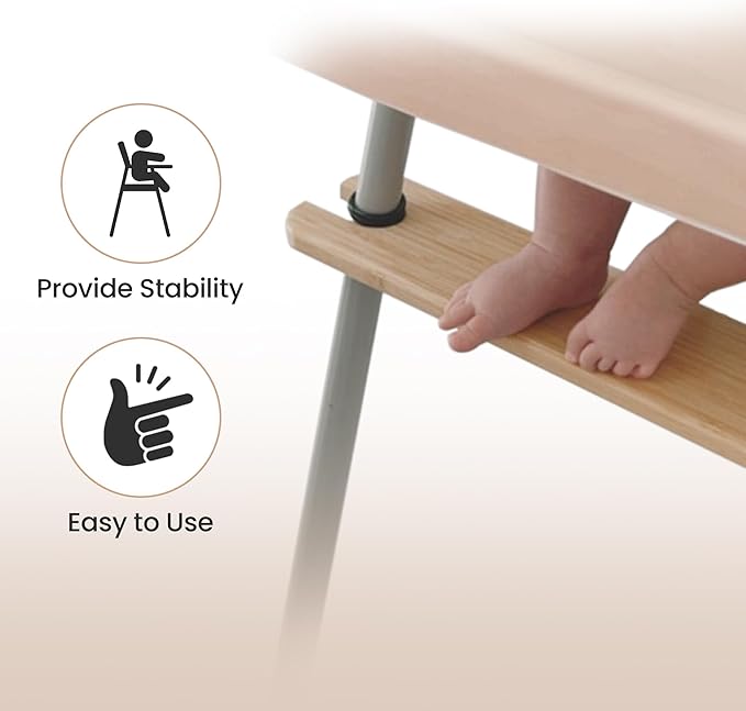 Nibble and Rest Spare O-Rings for The Footrest Adjustable Footrest Heights for IKEA Antilop Highchair Accessories