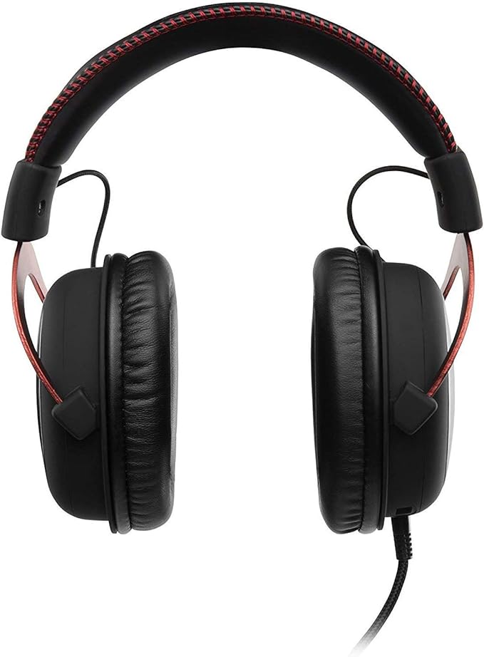 HyperX Cloud II Gaming Headset for PC & PS4 & Xbox One,Nintendo Switch - Red (KHX-HSCP-RD) (Renewed)
