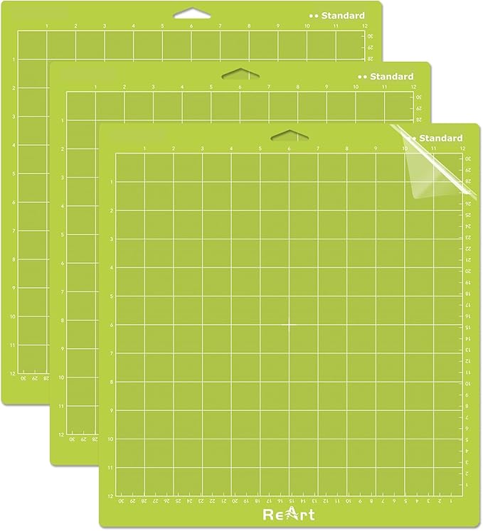 ReArt Standard grip Cutting Mat 12x12 inch 3 Pack