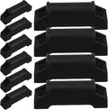Cabilock 10pcs Gaming Chair Footrest Attachment for Recliner Chairs Office Chairs and Furniture Heavy Duty Sliders Convenient Foot Rest Replacement