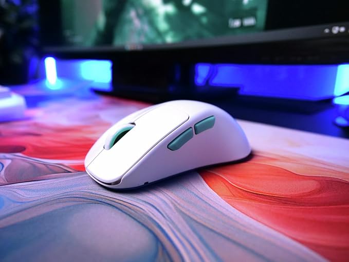 CHERRY XTRFY M64 Wireless | Ultra Light Ergonomic Gaming Mouse (M64, White)