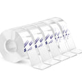 ZMUAXUAN Nano Tape Adhesive Reusable,Double Sided Mounting Tape Heavy Duty Removable,Picture Hanging Strips Poster Putty,Clear Thick Gel Sticky Tack Wall Glue for Hangers,Photo(9.85 FT-5 Pack)