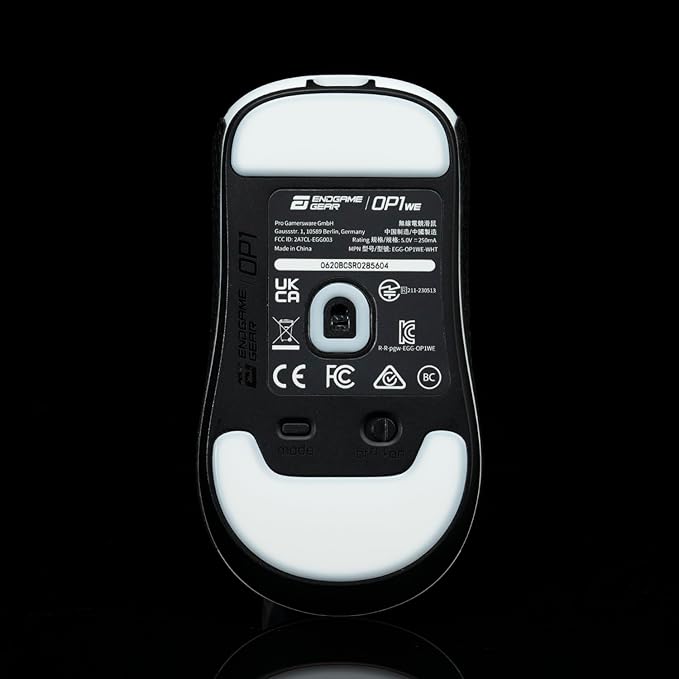 V2 Mouse feet for Endgame OP1WE | Smooth Glide | Rounded Edges | Anti-Dust | Pro Gamer Approved - 0.7mm Pure PTFE Gaming Upgrade Skates (2-Pack)