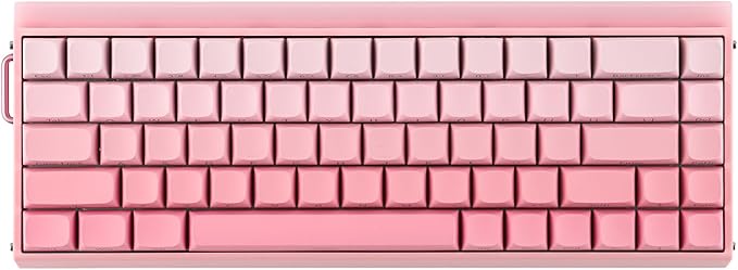 EPOMAKER Aula Hero 68 HE Wired Magnetic Gaming Keyboard, 0.01mm Adjustable Actuation, Rapid Hall Effect Switch, 8kHz Polling, 5-Layer Sound Dampening, RGB Box & Backlight (Pink)