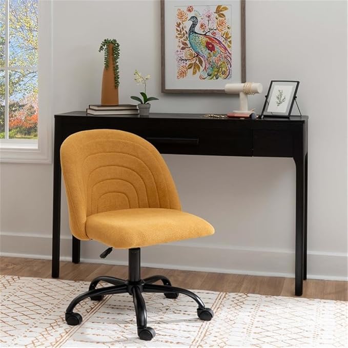 Pemberly Row Set of 2 Lift Top Stand Up Desk with X-Frame Legs & Swivel Chair