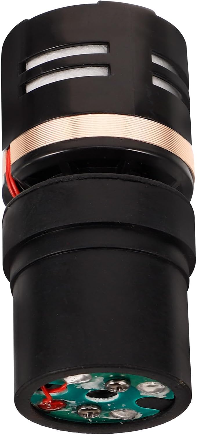 ibasenice Dynamic Microphone Capsule Replacement Core Mic Part Compatible with Most Microphones for Studio Ktv Concert Use 2.44 X 1.18 X 1.18 Inches