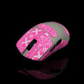 Grip Tape for Lamzu Maya X - Anti-Slip,Enhanced Control, Sweat Resistance,Improves FPS Gaming Grip & Mouse Protection [Pre-Cut] Printsteam Pink 0.5mm