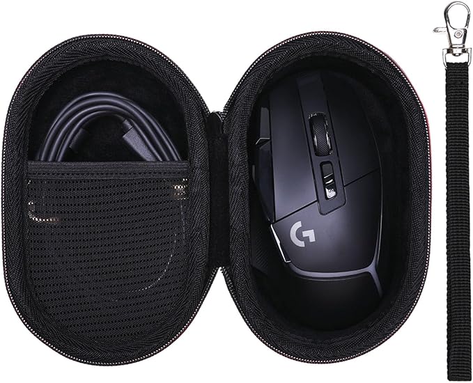 Logitech G502 Hero / G305 / G502 / G502 X Plus / G502 X/G PRO X 2 / G PRO X 2 DEX/G PRO X/G Pro 2 / G703 / G705 / G309 High Performance Wired Gaming Mouse, Black(Case Only)