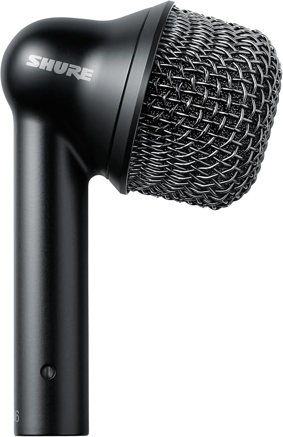 Shure Nexadyne 6 Tom/Snare Drum Microphone with Revonic Technology - Supercardioid Dynamic Mic for Pro Performance, Enhanced Isolation & Noise Reduction, Dual-Engine Transducers, Three Pack (NXN6-3PK)