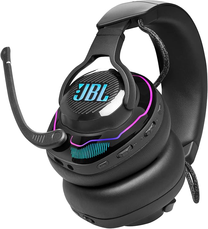 JBL Quantum 910 Wireless Gaming Headset, Black, Large (Renewed)