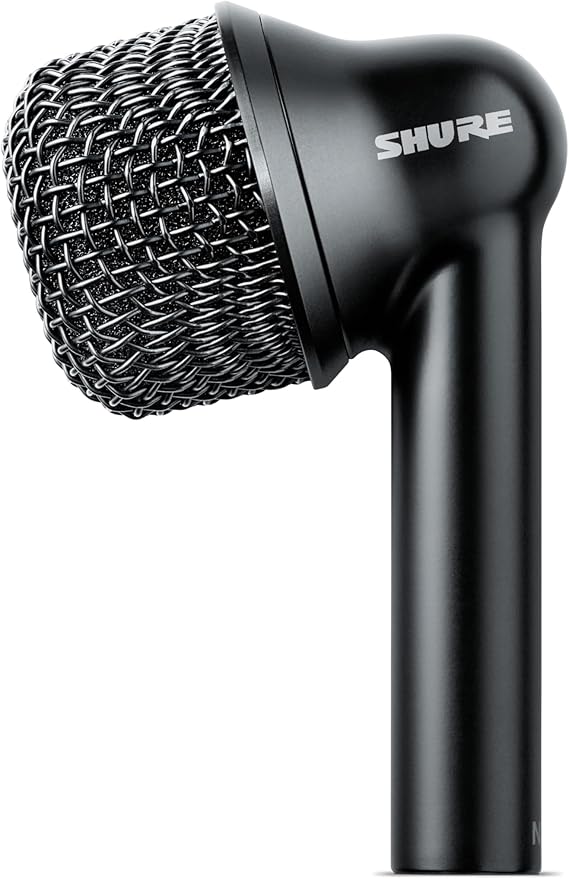Shure Nexadyne 6 Tom/Snare Drum Microphone with Revonic Technology - Supercardioid Dynamic Mic for Pro Performance, Enhanced Isolation & Noise Reduction, Dual-Engine Transducers, Single (NXN6)