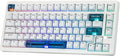 EPOMAKER HE80 Hall Effect Gaming Keyboard, 8K Polling & 32K Scan, Creamy Gasket, DKS, SOCD, Hot-Swappable, RGB Backlit, Wired Gaming Keyboard for PC & Mac (White)