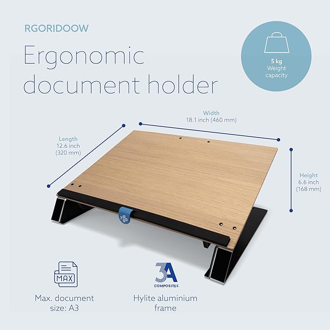 R-Go Read2Write Document Holder