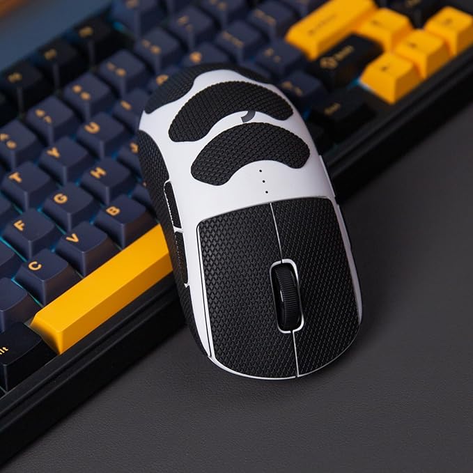 TALONGAMES Mouse Anti Slip Grip Tape Compatible with Logitech G PRO 2 Lightspeed Wireless Gaming Mouse, Palm Sweat Absorption, Thin 0.5mm, Cut to Fit, Easy to Apply, Mouse Skin