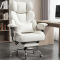 COMHOMA Big and Tall Office Chair with Upgrade Footrest, Heavy Duty Gaming Chair High Back Executive Chair with Spring Lumbar Support for Lower Back Pain Relief, 150°Reclining Adjustable Armrests